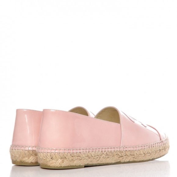 CHANEL  Patent CC Espadrilles 42 Pink - Picture 4 of 4